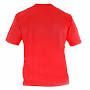 camiseta 100% poliester vermelha